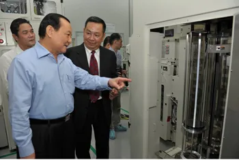 Đồng chí Lê Thanh Hải, Bí thư Thành ủy thăm và chúc Tết Khu Công nghệ cao TPHCM